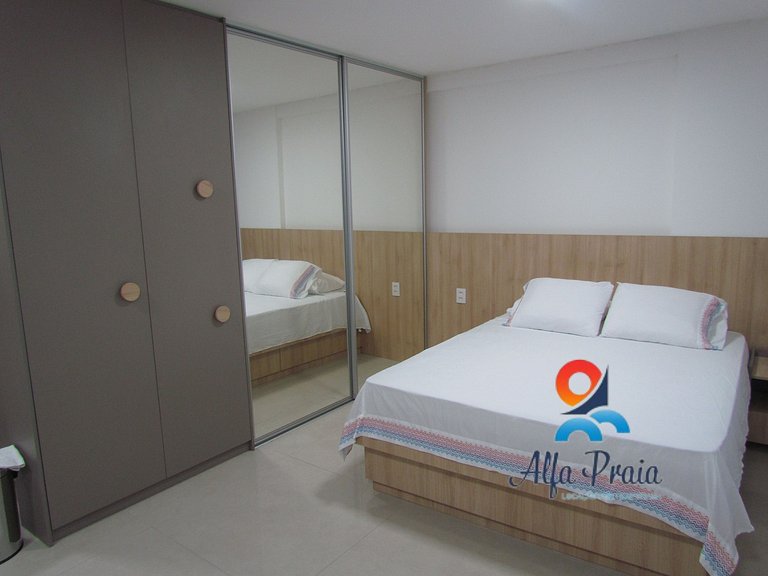 AlfaPraia - Flat compacto no Coco - One Milenio