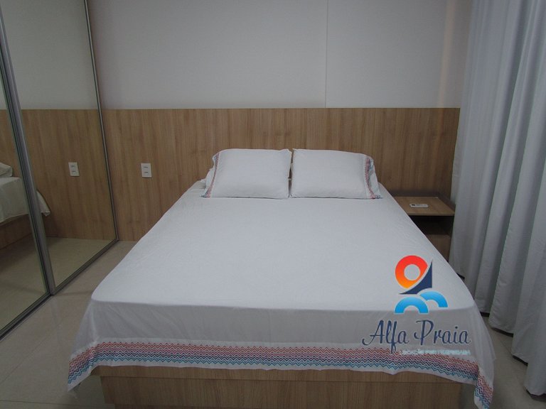 AlfaPraia - Flat compacto no Coco - One Milenio