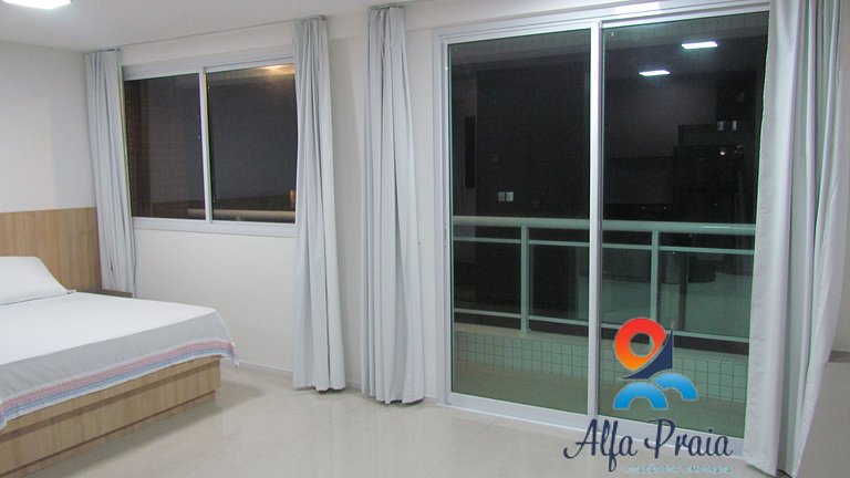 AlfaPraia - Flat compacto no Coco - One Milenio