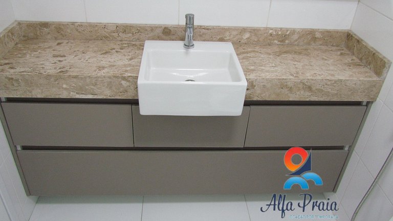 AlfaPraia - Flat compacto no Coco - One Milenio