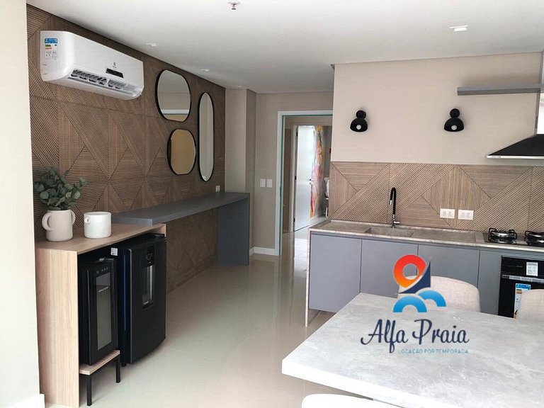 AlfaPraia - Flat compacto no Coco - One Milenio