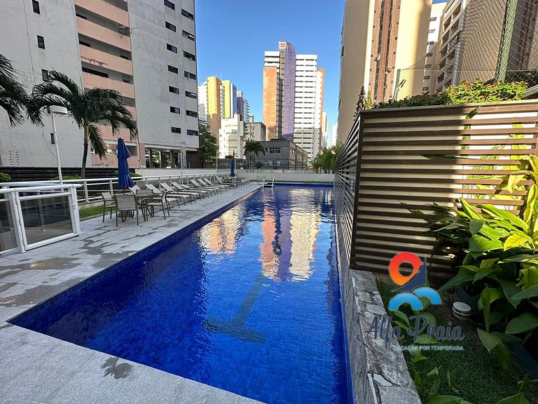 Apartamento no Meireles 1 quadra da beira mar