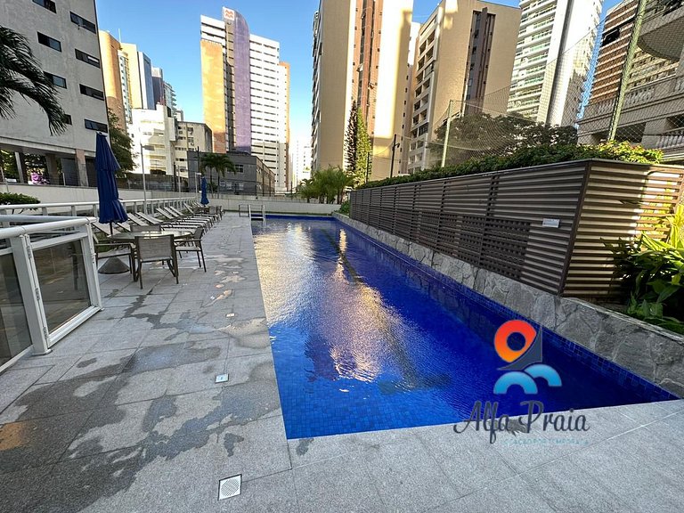 Cobertura de luxo vista mar