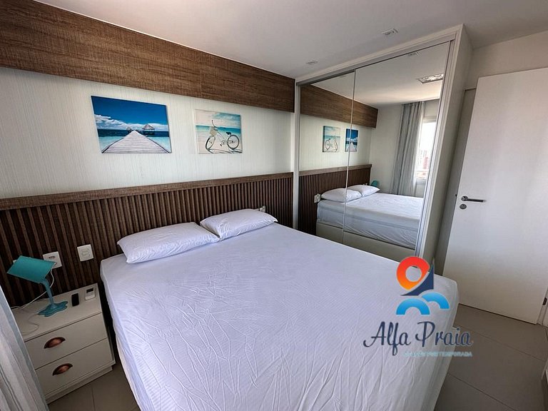 Flat luxo exclusivo Vista Mar no Meireles