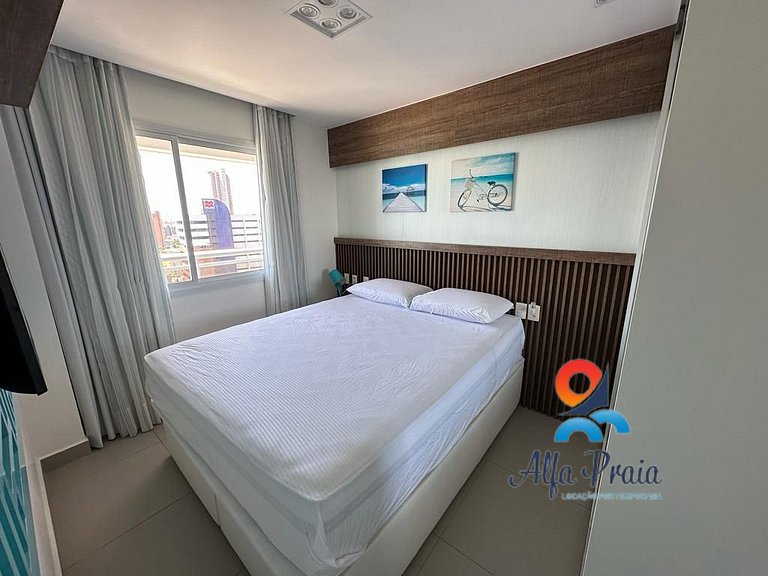 Flat luxo exclusivo Vista Mar no Meireles