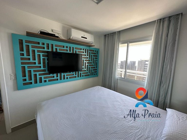 Flat luxo exclusivo Vista Mar no Meireles