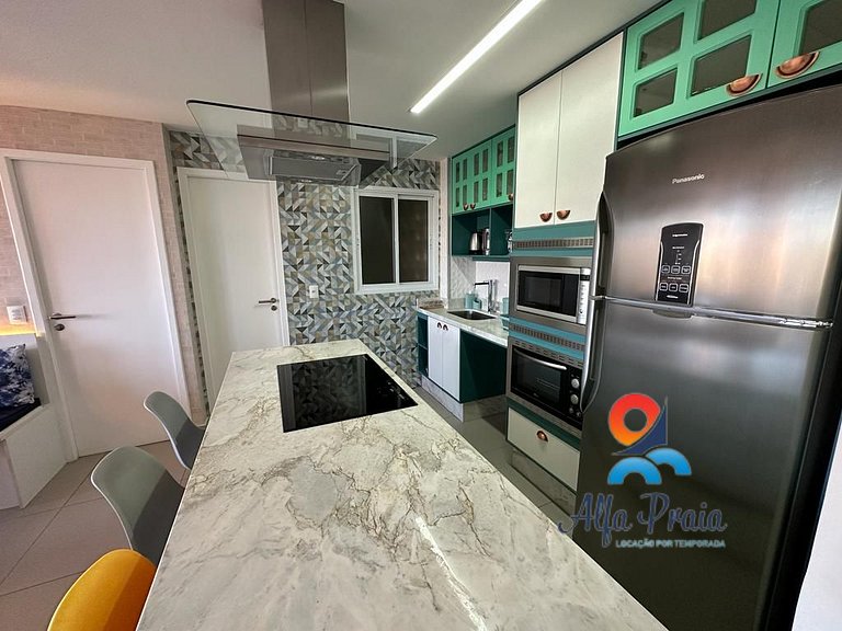 Flat luxo exclusivo Vista Mar no Meireles