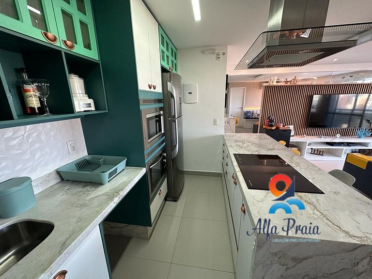 Flat luxo exclusivo Vista Mar no Meireles