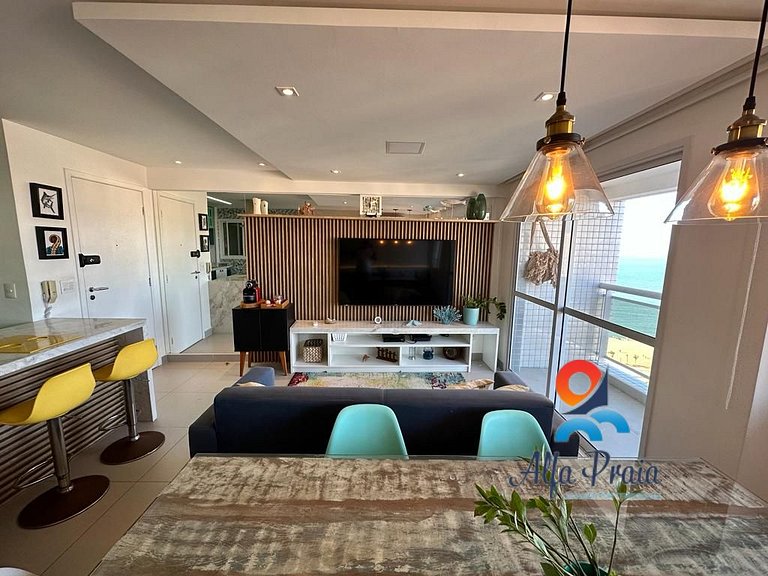 Flat luxo exclusivo Vista Mar no Meireles