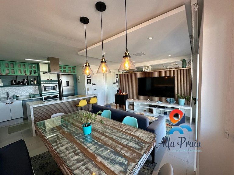 Flat luxo exclusivo Vista Mar no Meireles