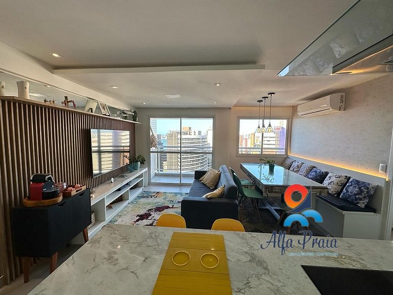 Flat luxo exclusivo Vista Mar no Meireles
