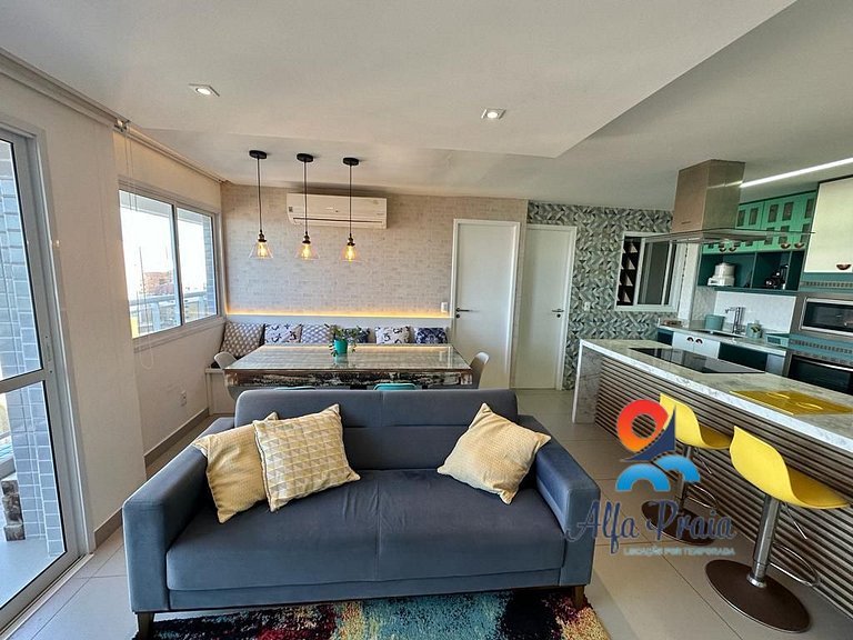 Flat luxo exclusivo Vista Mar no Meireles
