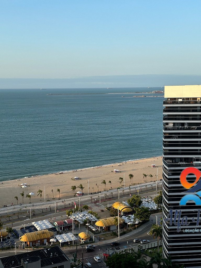 Cobertura de luxo vista mar
