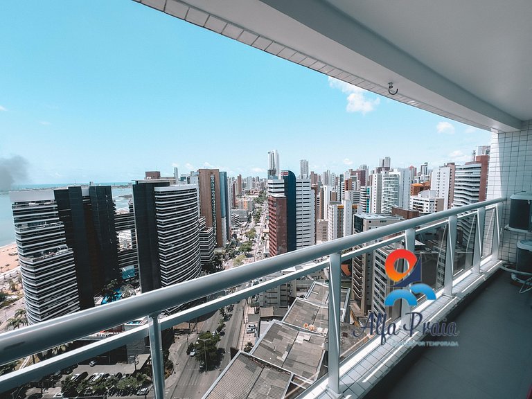 Cobertura de luxo vista mar