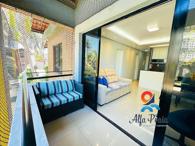Living Praia do Futuro 2 Quartos em Fortaleza | Alfa Praia
