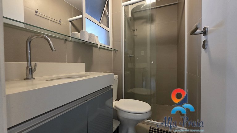 Compacto Moderno Verdes Mares - Helbor My Way