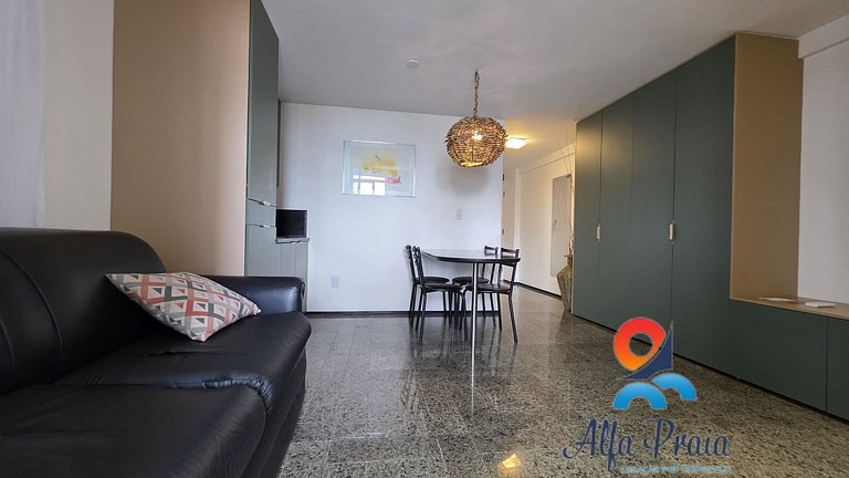 Apartamento privado en hotel no Meireles