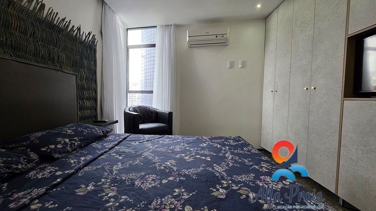 apartamento privativo em hotel no Meireles