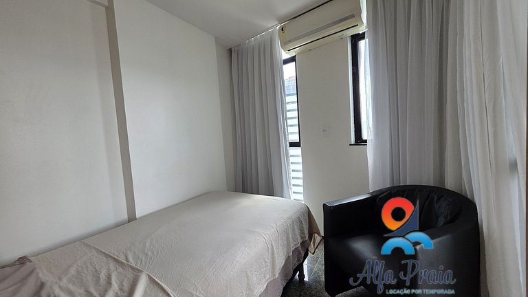Apartamento privado en hotel no Meireles
