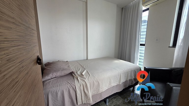 Apartamento privado en hotel no Meireles
