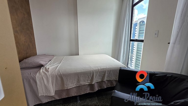 apartamento privativo em hotel no Meireles