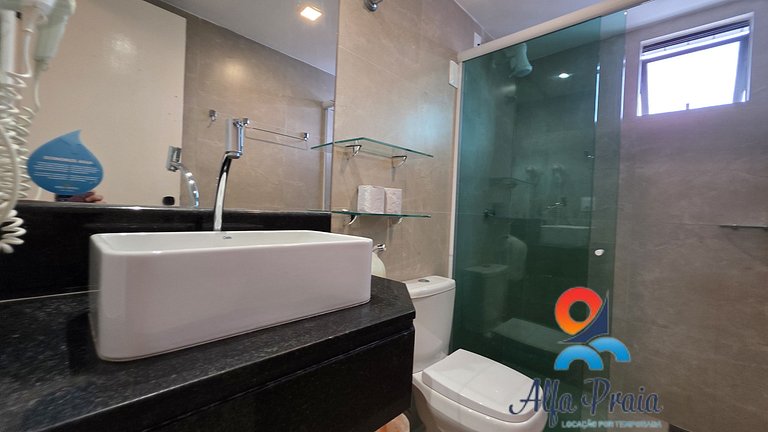 apartamento privativo em hotel no Meireles