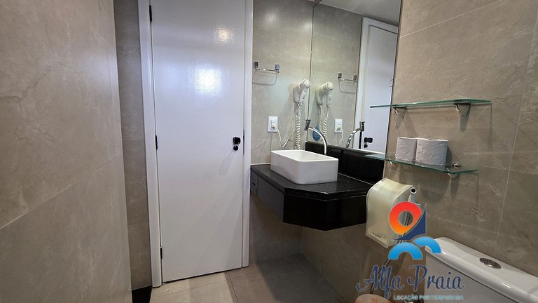 apartamento privativo em hotel no Meireles