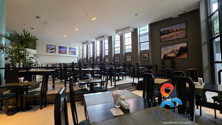 Apartamento privado en hotel no Meireles