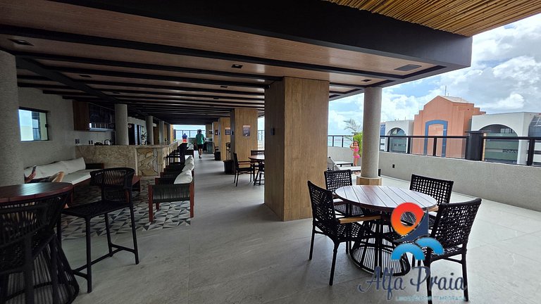 apartamento privativo em hotel no Meireles