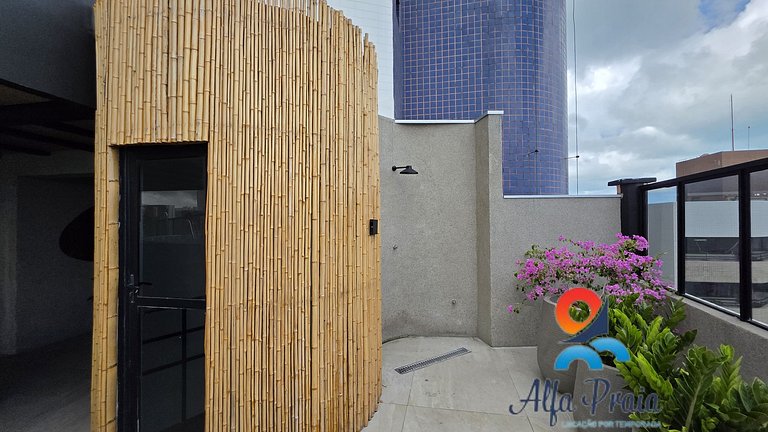 apartamento privativo em hotel no Meireles