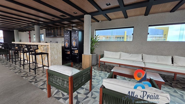 Apartamento privado en hotel no Meireles