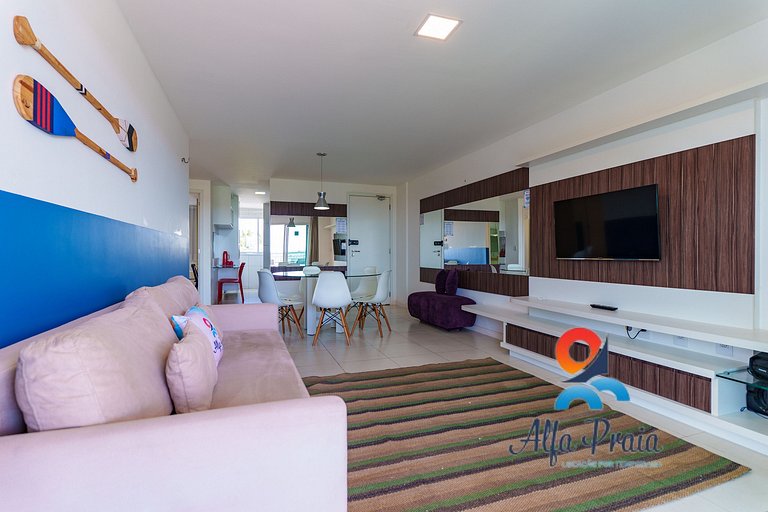 Resort Premium 3 Quartos - Golf Ville | Beach Park
