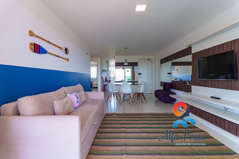 Resort Premium 3 Quartos - Golf Ville | Beach Park