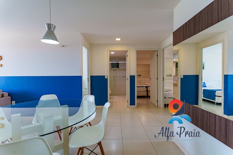 Resort Premium 3 Quartos - Golf Ville | Beach Park