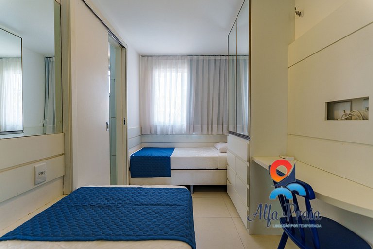 Resort Premium 3 Quartos - Golf Ville | Beach Park