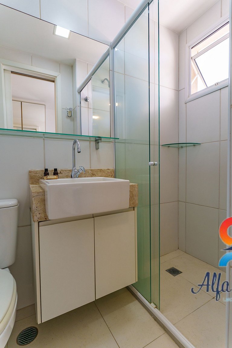 Resort Premium 3 Quartos - Golf Ville | Beach Park