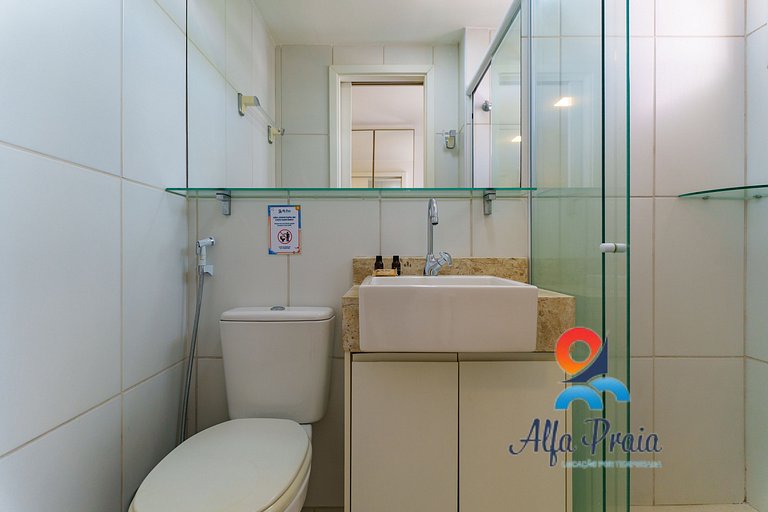 Resort Premium 3 Quartos - Golf Ville | Beach Park