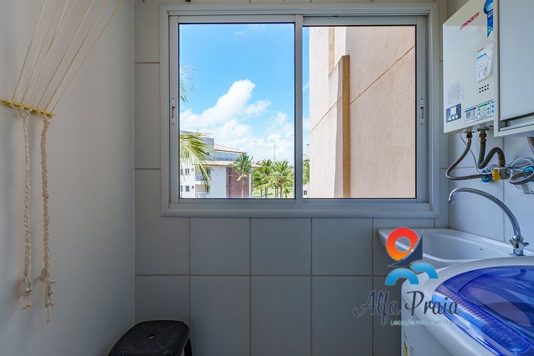 Resort Premium 3 Quartos - Golf Ville | Beach Park