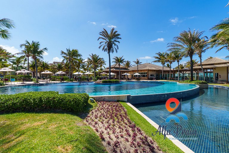Resort Premium 3 Quartos - Golf Ville | Beach Park