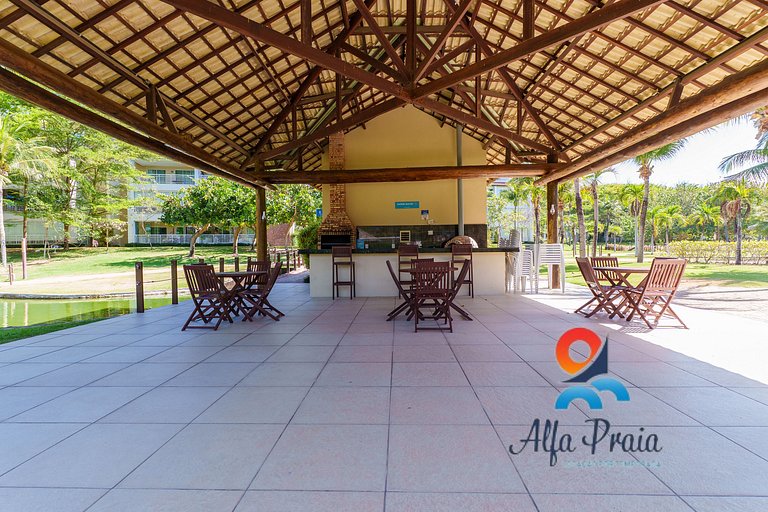 Resort Premium 3 Quartos - Golf Ville | Beach Park