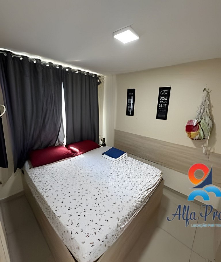 Apartamento frente mar no VG Fun Praia do Futuro