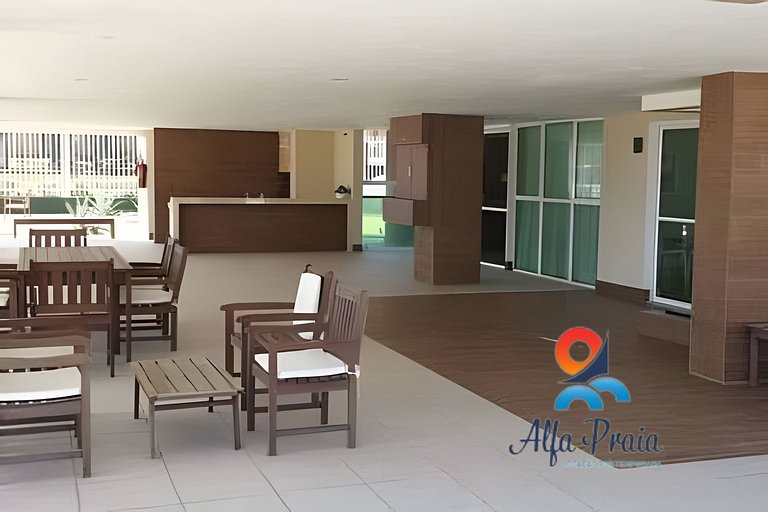 Apartamento frente mar no VG Fun Praia do Futuro