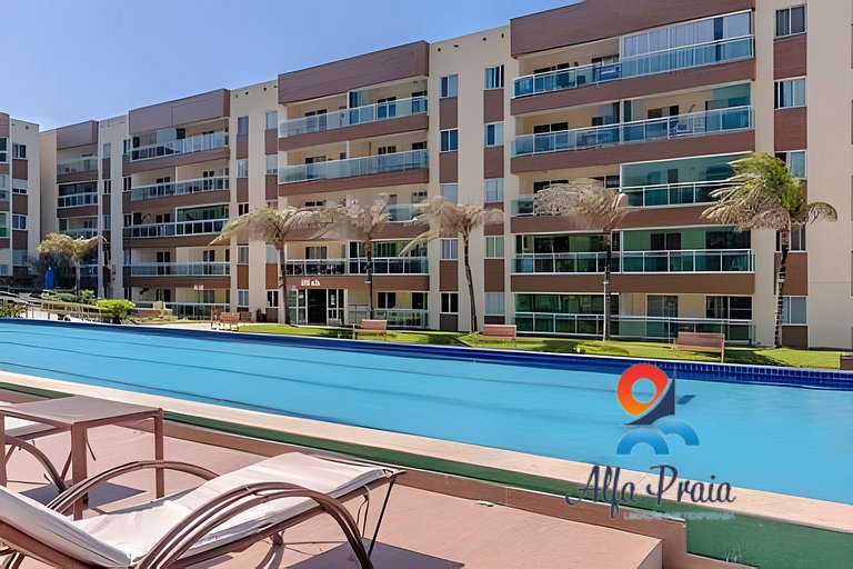 Apartamento frente mar no VG Fun Praia do Futuro