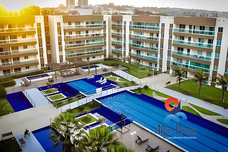 Vista Mar Real + Piscina + Pé na Areia | VG Fun 2Q