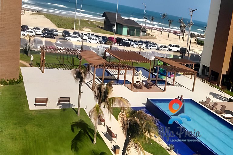 Vista Mar Real + Piscina + Pé na Areia | VG Fun 2Q