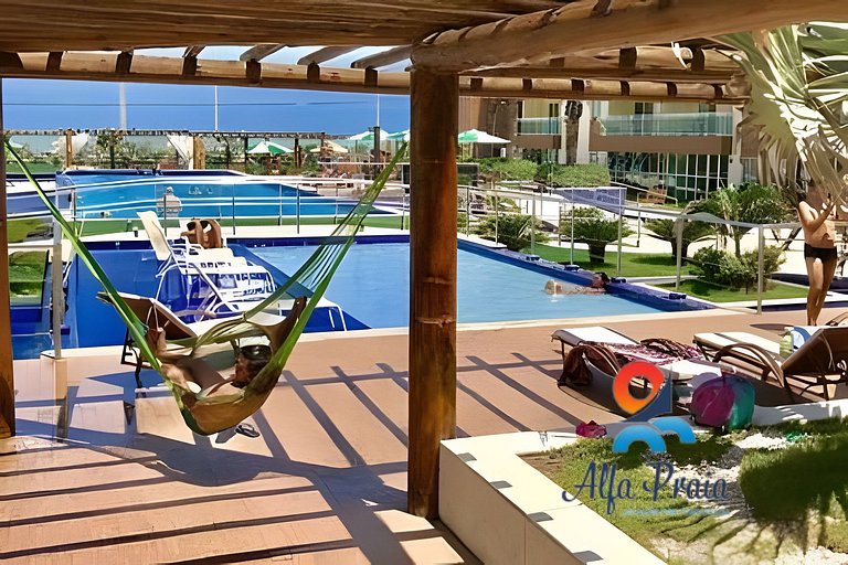 Vista Mar Real + Piscina + Pé na Areia | VG Fun 2Q