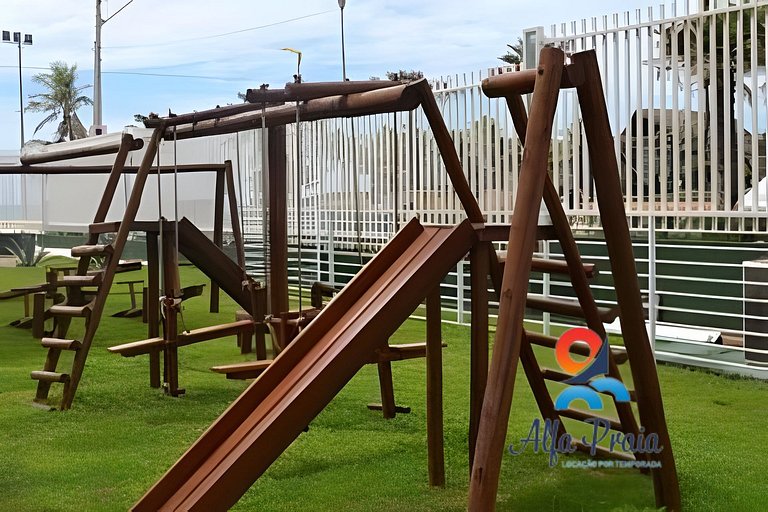 Vista Mar Real + Piscina + Pé na Areia | VG Fun 2Q