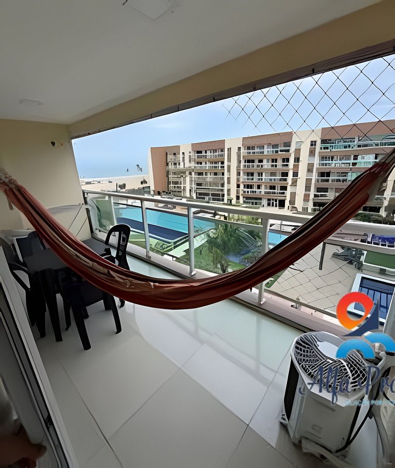 Royal Sea View + Pool + Pé na Areia | VG Fun 2Q
