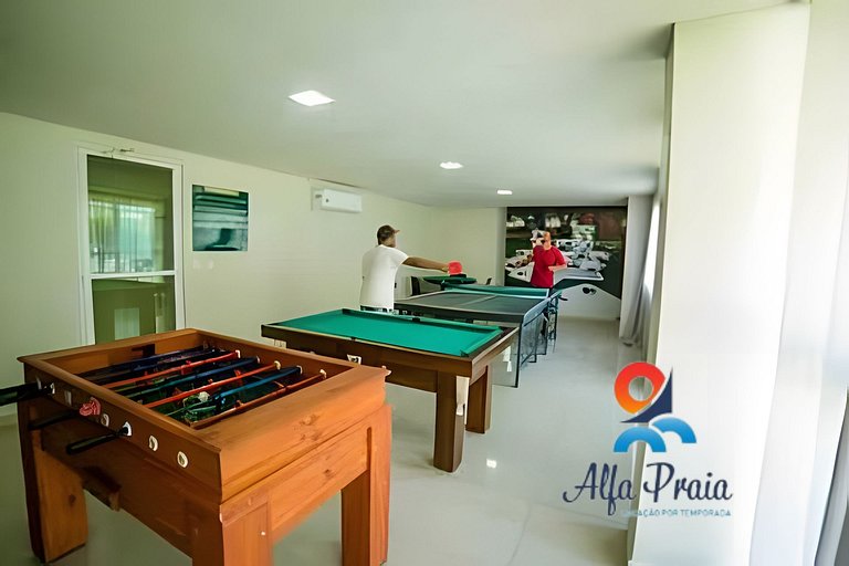 Vista Mar Real + Piscina + Pé na Areia | VG Fun 2Q