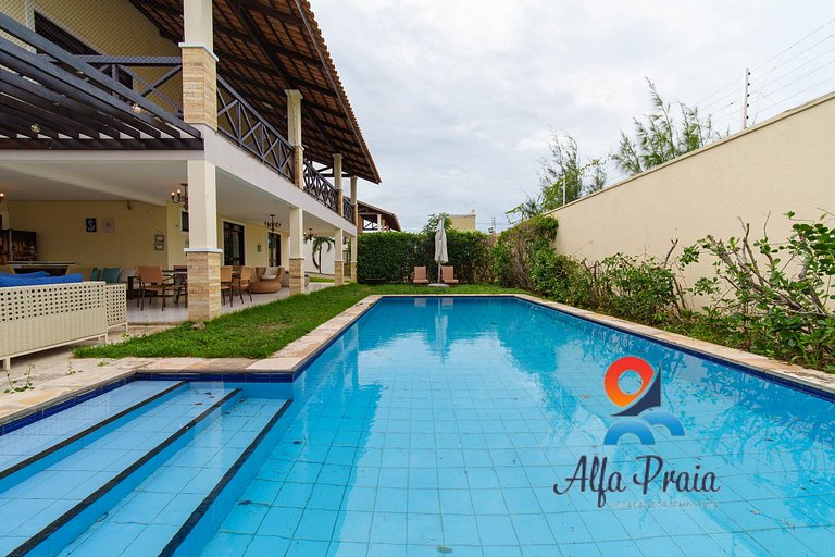 Mansion ocean view and pool in Porto das Dunas